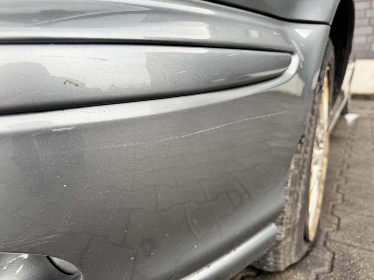 Jaguar X-Type original Sto&szlig;stange Stossf&auml;nger vorn LHK Quartzgrau Bj.2006